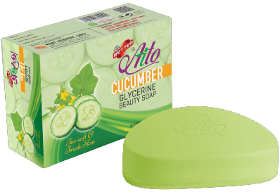 Aito Cucumber Glycerin Beauty Soap 125gm